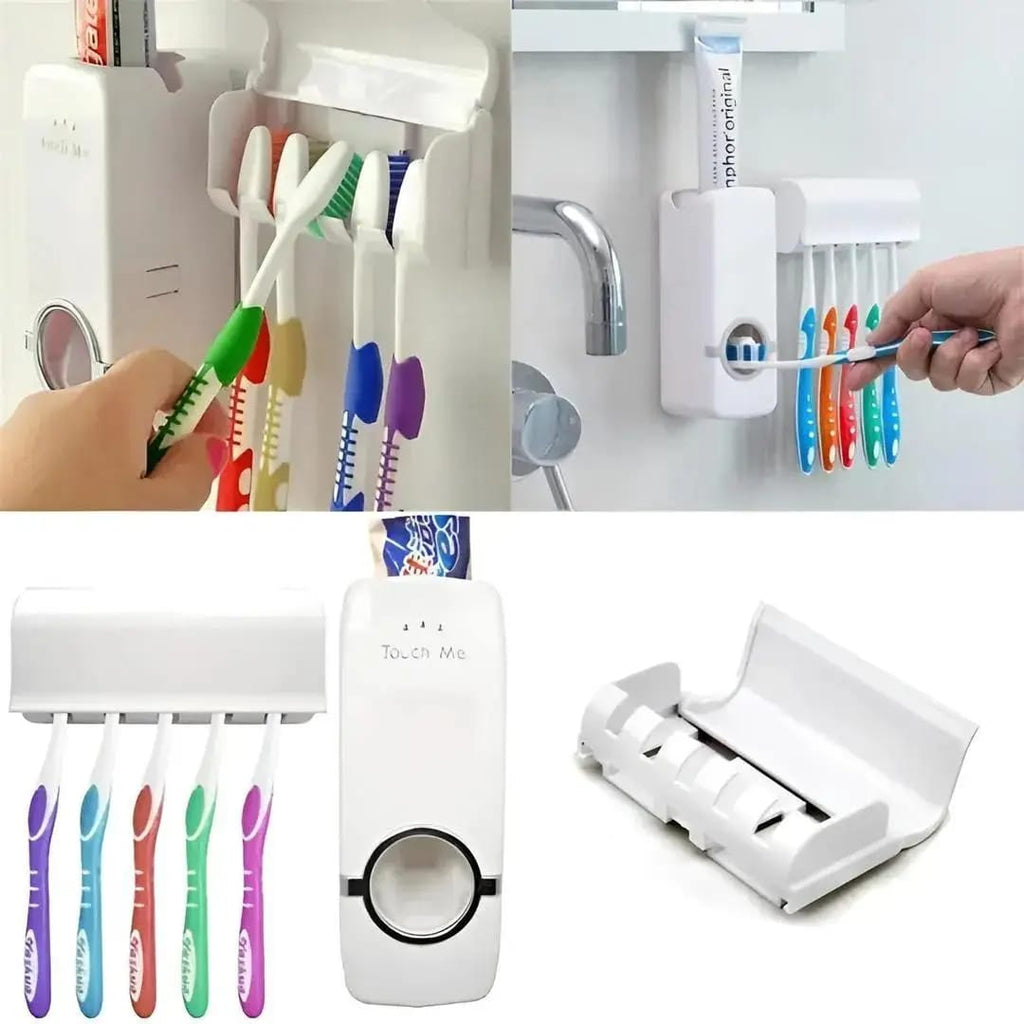 Bathroom Organization Toothpaste Dispenser